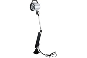 XUNDE Explosion Proof Light 7W 24V Waterproof LED Work Light for Lathe, CNC Milling Machine, Drilling Machine Adjustable Aluminum Alloy Long Arm (7)