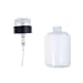 Well-Goal 1pcs Empty Pump Dispenser For Nail Art Polish Remover 200ML Cylinder Bottle