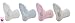 Little Grippers White 0-6 Months Baby and Toddler Socks with Stay On Technology