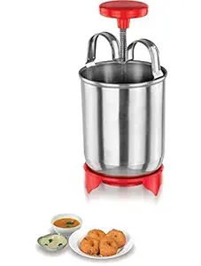 REAVIAN Kitchen Stainless Steel Menduvada Maker Machine Hygienic Way Without Any Hassle for Perfectly Shaped & Crispy Meduwada Maker Machine