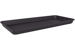 ARTEVASI Soucoupe RECTANGULAIRE Venezia,Anthracite, XL 100cm