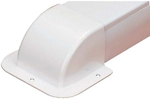 MC DISTRIBUTION Cache Mural Goulotte Super Optimal - Blanc 9003 80x60 - Climatisation