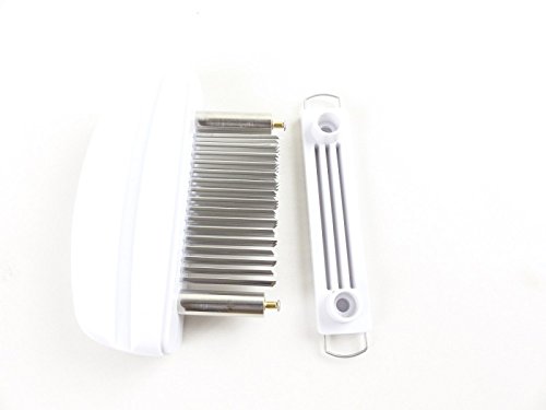 Fuxus® Steaker Fleischzartmacher Fleischhammer Fleischklopfer Fleischstecher grillen marinieren 48 scharfe Edelstahl Klingen, farbe:schwarz - 5