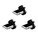 Produktbild 3-Pack-Magnetkabel, für iPhone X, 8,7,6 Plus Samsung Galaxy S5, S7, S8, S9 Runde Kabel Ladung Typ C Magnetische USB C Blitz L-Form 90 Grad rechten Winkel 3.3ft + 6.6ft + 9.8ft Cord Schnelllademagnet