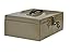 Produktbild Lock'n Latch Steel Cash Box w/7 Compartments, Key Lock, Pebble Beige
