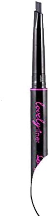 Eyebrow Powder Pencil,Fanixng Double-Headed Waterproof Sweat Not Bleach Long-lasting Eyebrow Powder Pencil (D)