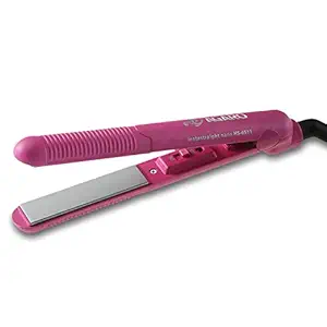 AGARO Instastraight Nano HS-6511 Hair Straightener with Ceramic Infused Plates (Pink)