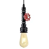 bases industriales binsa TAMAÑO DE LUZ COLGANTE: Diámetro 7 cm, longitud 18 cm. Longitud del cable: 120 cm, ajustable de acuerdo a su necesidad