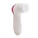 PIXNOR Face Facial Brush 7 in 1 Electric Facial Massager with 7 Brush Heads Rosy