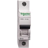 Schneider Electric Acti9 K60N Circuit Breaker A9K01110 | 1 Pole, 10 A, B-Feature