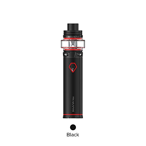 Smok Stick V9 Max 4000mAh Cigarettes électroniques Kit Complet 8.5ml Atomiseur,Pas de nicotine ni de tabac (Placage noir)