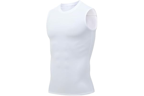 Débardeur de Compression Sport Homme Gainant Maillot de Corps Amincissant Ventre Plat Minceur Sous-vêtements