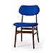 Produktbild JX Massivholz Fußhocker-Modern minimalistischen Hause Massivholz Sofa Stuhl Schreibtisch Stuhl Rückenlehne Stuhl Nordic Erwachsenen Esszimmer Stuhl Café Tisch und Stuhl (Größe: 39 * 47 * 77,5 cm).