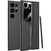 Kilifplus Samsung Galaxy S24 Ultra ile Uyumlu Kılıf Ultra İnce Kameralı Korumalı Sert Rubber Procase Kapak, [ Sportif, Şık, S