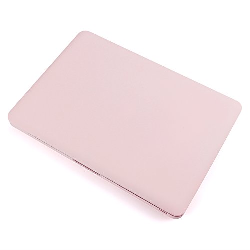 iDOO MacBook Schutzhülle / Hard Case Cover Laptop Hülle [Für MacBook Pro 13 Zoll – mit CD-Laufwerk: A1278] – matt, Hellrosa - 3