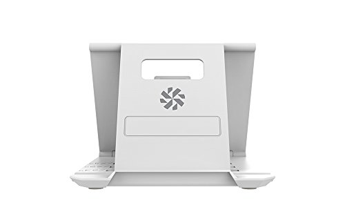 Kanex Super Slim Tablet- und Smartphonehalter [2er- Pack, aufklappbar, grau] – FOLDSTD - 3