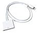 Produktbild Zactech White Audio Adapter 8 Pin to 30 Pin docking Cable For iPhone 5 5s 6 and 6 plus