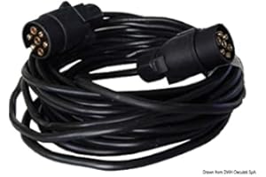 OSCULATI Cavo prolunga rimorchio 2 Spine/7 Poli 7 m