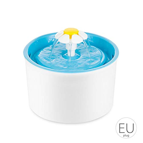 Preisvergleich Produktbild Lorsoul Automatische Wasserzufuhr Brunnen, elektrische Wasserspender, ohne Silikon-Matte - Grün / Blau / Orange