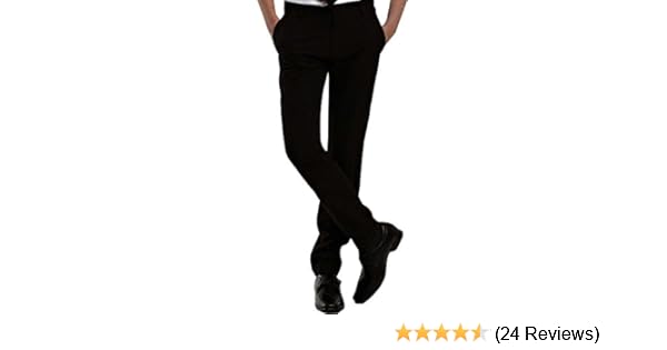 black school trousers skinny