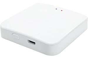 KETOTEK Tuya WiFi ZigBee 3.0 Gateway Hub Bezprzewodowy koncentrator Bluetooth Smart Life APP Control, tylko dla urządzeń kompatybilnych z Tuya