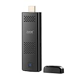 【Umfassende Leistung】- PC Stick verfügt über lizenziertes Windows 10 64 bit System, Microsoft Mobile Office, 32 GB eMMC und Micro SD (up to 128 GB), Intel HD Grafik und 4 GB RAM zum gleichzeitigen Ausführen meherer Programme bzw. Streamen der Videos von Hulu, Netflix, KODI, YouTube usw.