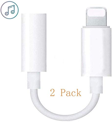 Joyguard Adattatore per iPhone Cuffie Jack Adattatore Jack Compatibile Audio Adattatore 2Packs
