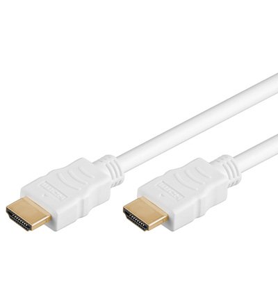 3 Stück | High Speed HDMI Kabel mit Ethernet | HDMI™ A-Stecker>HDMI™ A-Stecker | 1,5 m | weiss