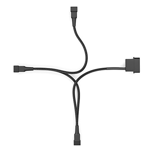 KabelDirekt Molex 5 V auf 3x 3-Pin Lüfter Verteilerkabel 20-20-20 cm - 3