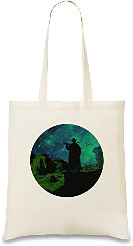 Midnight Cowboy Custom Printed Tote Bag| 100% Soft Cotton| Natural Color &amp; Eco-Friendly| Unique, Re-Usable &amp; Stylish Handbag For Every Day Use| Custom Shoulder Bags By Bang Bangin