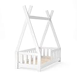  Die Holzlatten dieses Kinderbettes sind aus 100 % Massivholz gefertigt und sind durch ihre Beschaffenheit besonders kinderfreundlich.