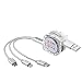 Produktbild periwinkLuQ KK1IU1O2A1 USB-Kabel, Silber, Stück: 1