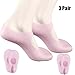 Produktbild HJJH Silikon-Bootssocken, Breathable Silikon-Ferse-Socken-Protektoren, Trockene Gebrochene Ferse Zu Reparieren Und Schmerzen Der Plantarfasziitis Zu Verringern (3 Paare),34To37