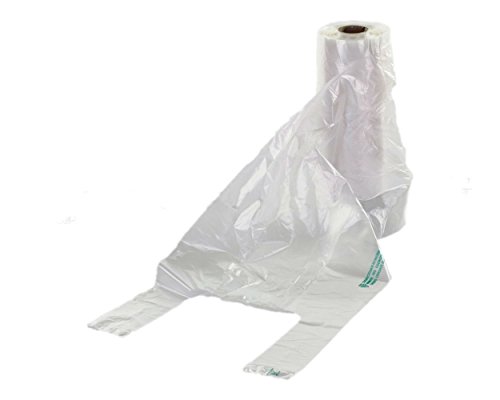 comprare on line ROTOLO ORTOFRUTTA SHOPPER PER ALIMENTI CON PRESTRAPPO - FORMATO Cm 30+20x60 - ROLLBAGS, ROTOLI A STRAPPO DA 200 SACCHETTI | Manici shoppers borse per la spesa - Buste in Plastica di Polietilene HDPE prezzo