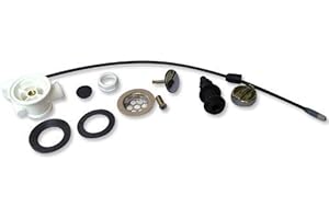 FRANKE KITCHEN SYSTEMS Ablaufgarnitur 1 1/2 Zoll Excenter für das große Becken der FRANKE COMPACT SOFT Spüle CSL 654 / CSC 670 / Excenterventil