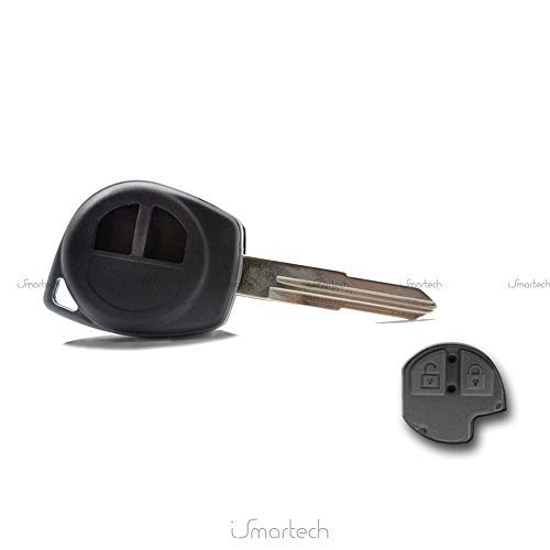 Funda tipo concha para llave con mando a distancia de 2 botones