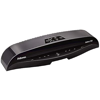 Fellowes 5740101 Plastifieuse de Documents Calibre A3 125 Microns - Technologies : sans Bourrage, Arrêt Automatique, Temps de Chauffe express, HeatGuard et HotSwap - 10 Pochettes Incluses