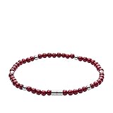Finish: Poliert Fossil Herren-Stretcharmbänder Edelstahl JF02941040