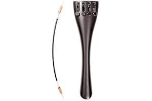 Wittner 7/8-4/4 Cello Ultra Composite Saitenhalter mit 4 Stimmwirbeln und Nylon-Schwanzgut