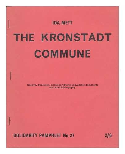Kronstadt Commune livre
