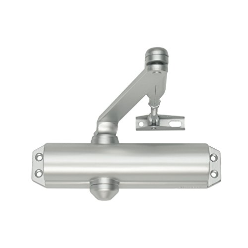 Tesa Assa Abloy, DC120-EV1, Cierrapuertas con Brazo Articulado, Plata, Sin Retención