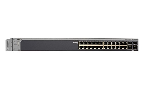 NETGEAR GS728TX-100NES - NETGEAR S3300 (24 Gig Smart Managed Stackable Switch mit 10 Gigabit)