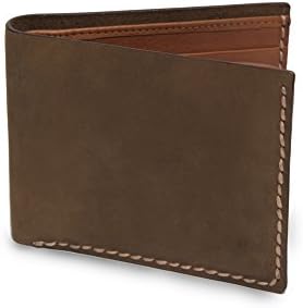 Elegant Nubuck Wallet for Cards & Cash Wallet in Brown