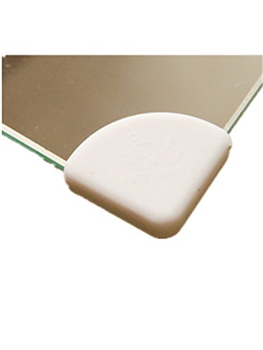 Moolecole 4X Baby Corner Edge Guard Protection Cushions Desk Table Cover Protector Child Safety Guard White