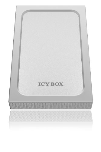 Icy Box IB-253U3 Externes USB 3.0 Gehäuse für 2,5″ (6,35 cm) SATA HDD/SSD mit SATA III und UASP Unterstützung silber - 2