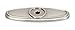 Produktbild Classic Traditionelle Backplate für A1560 Oval Knopf Traditionell 2.5 Inch Satin/Nickelfarben