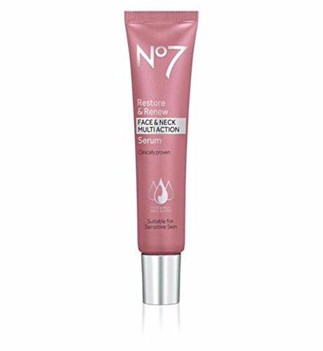 Boots No 7 Restore & Renew Face & Neck MULTI ACTION Serum, 30 ml