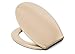 Produktbild Cedo WC Sitz Rainbow Beach, Bahama Beige mit Edelstahlscharnier und FastFix Schnellmontage - aus Duroplast für ovale Keramiken mit Befestigung von Unten
