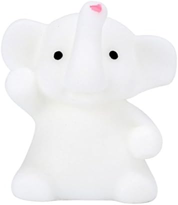 Squeeze Toys, ESAILQ 4CM Cute Mini Elephant Squishy Healing Fun Kids Kawaii Toy Stress Reliever Decor