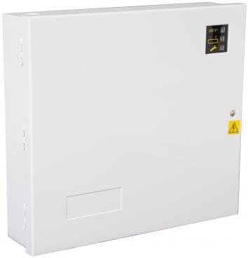 RGL 24VDC 1A Monitored Metal Boxed Cabinet Power Supply PSU Backup Battery